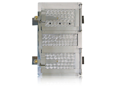 Derë kuzhine çelik inox, 45cm, 27cm, ngjyrë argjendtë
