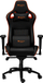 Karrige gaming Canyon Corax Hern Chair, lëkurë eco, mban deri 150 kg, e zezë me portokalli
