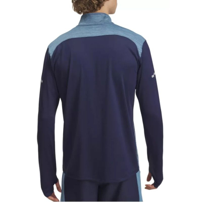 Bluzë sportive Under Armour Tech Utility 1/4, me mëngë të gjata, material që thith djersë, blu