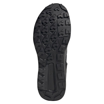 Atlete malore Adidas Terrex Trailmaker Mid GTX me Gore‑Tex, shollë Traxion, ngjyrë e zezë