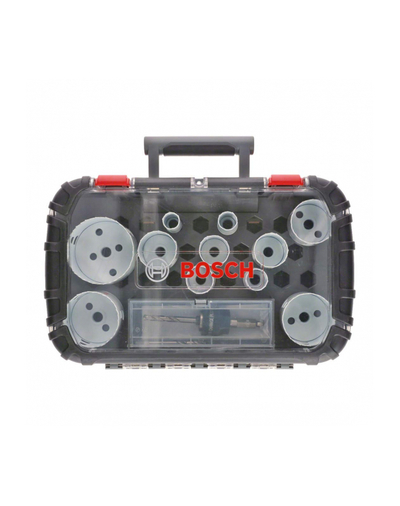Set sharra rrethore Bosch Progressor, 14 copë, Universal, gri