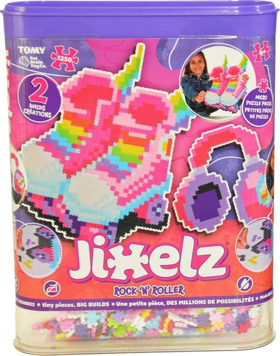 Puzzle mozaik TOMY Jixelz Rock n Rollers, 1250 copë, për fëmijë 6+, shumëngjyrësh