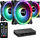 Ventilator Aerocool Duo 12 Pro 3-pack fan + Hub + Remote control