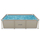 Pishinë me kornizë VirtuFit Rectangular Pool, 260 x 180 x 66 cm, me pompë filtri, bezhë