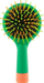 Furçë flokësh për kalamaj Chicco Detangler Brush, dhëmbëza të buta e fleksibël, jeshile