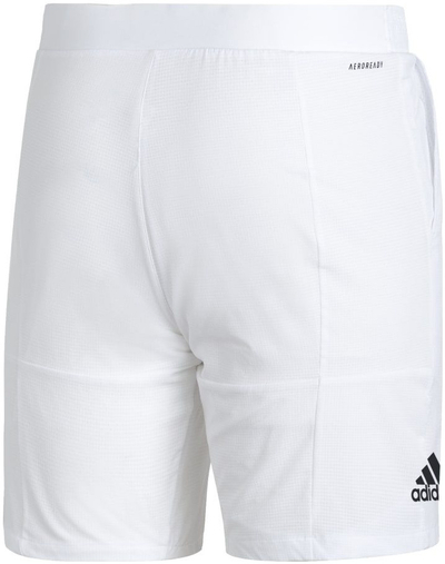 Pantallona të shkurtra sportive Adidas Club, meshkuj, teknologji AEROREADY, të bardha