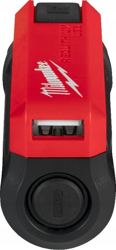 Set baterish Milwaukee REDLITHIUM USB L4 PPS, 3Ah, me karikues USB C, e kuqe me të zezë