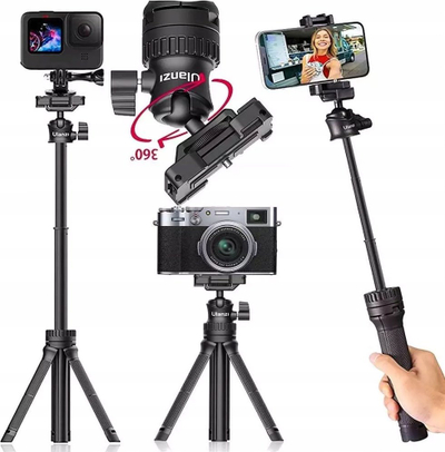 Kokë tripodi Ulanzi F38 Fluid Video Head, quick release, e zezë