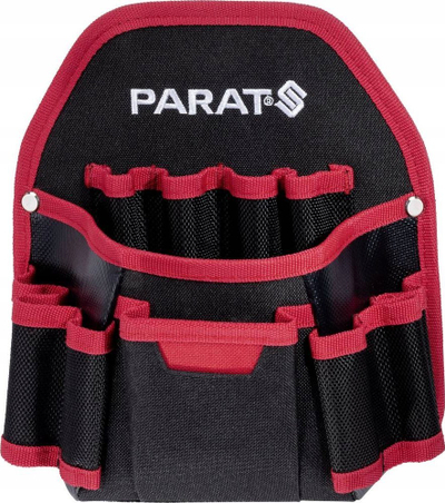 Xhep veglash për rrip Parat Parabelt 5990834991, najlon i fortë, me ca ndarje, i zi me të kuqe