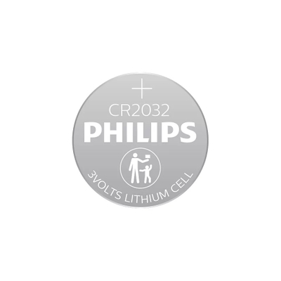 Bateri Philips CR2032P2/01B, mini lithium / 2