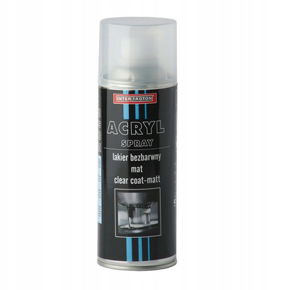 Spray llak akrilik Troton Clear Coat, 400ml, mat, pa ngjyrë