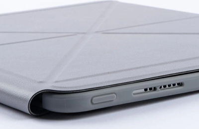 Kapak tablet Moshi VersaCover për Apple iPad Pro 11, gjenerata 1–4, kapak origami, gri