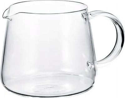 Кана за кафе Hario V60 Barista Server, 360 ml, проѕирно стакло