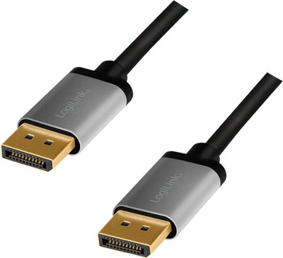 Kabllo DisplayPort LogiLink CDA0100, 1 m, 4K, i zi