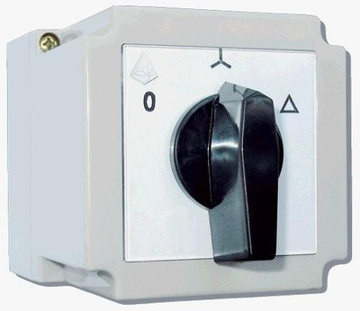 Çelës kamësh Apator 4G40-12-PK, star delta, 690V 40A, gri
