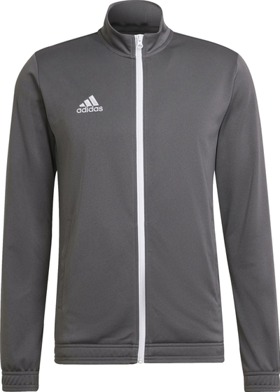 Duks sportiv Adidas Entrada 22 Track M H57522, me zinxhir, për burra, gri