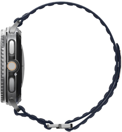 Rrip ore Spigen Fabric Band, tekstil, hook and loop, blu navy