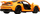 Makinë lodër Hot Wheels Pull Back Speeders, metalike, shkallë 1:43, ngjyra të ndryshme