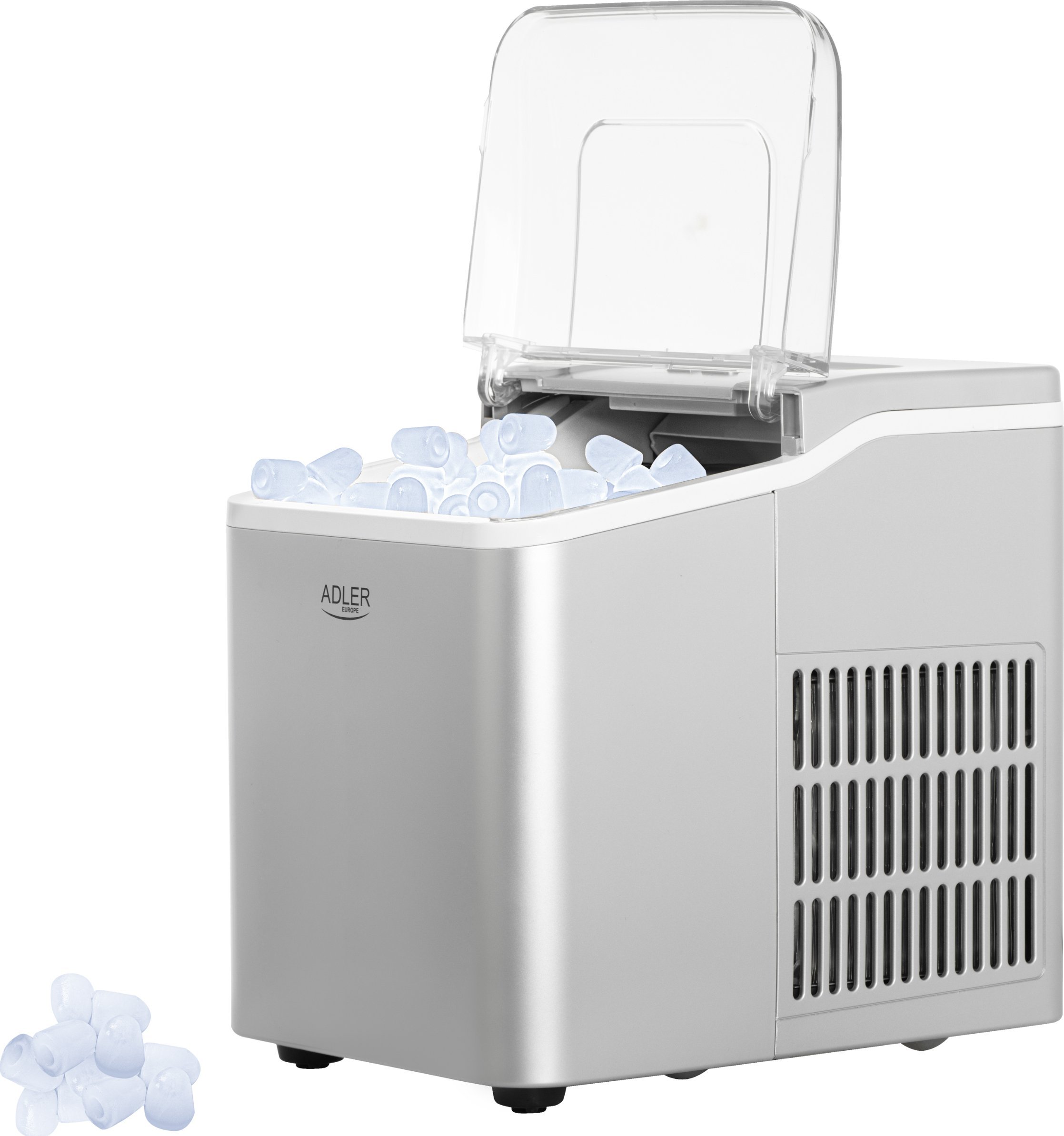 Makineri akulli Home Ice Cube Maker, 12kg 24h, 1.5L, gri 3