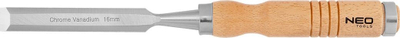 Daltë druri NEO Chisel, 16 mm, çelik CrV, dorezë druri