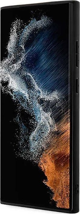 Kapotë telefoni Ferrari për Samsung Galaxy S23 Ultra, polycarbonate dhe TPU, licencë zyrtare, e zezë