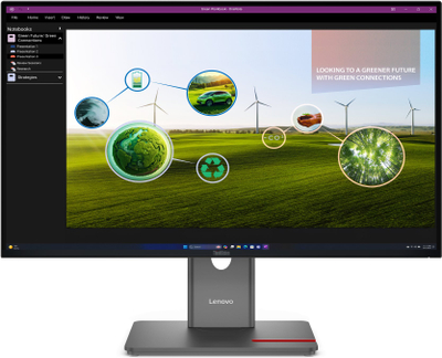 Monitor Lenovo ThinkVision P27q-40, 27", QHD, i zi