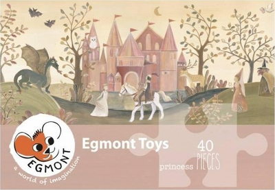 Puzzle Egmont Toys Princess, 40 copa, shumëngjyrësh
