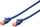 Kabllo rrjeti Digitus Patchcord CAT6, S FTP, 0.25 m, paketim 10 copë, blu