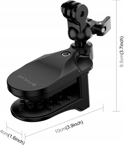 Mbajtëse koke për kamerë Puluz PU927B, për GoPro Hero 4 deri 13 Max Mini, e zezë