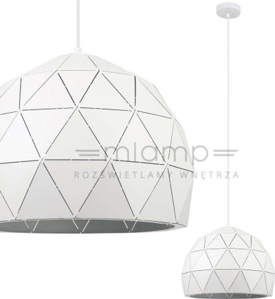 Llambadar varëse Netlighting ITLMDM-3471-1 W, 1xE27, çelik, i bardhë