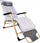 Стол zero gravity Carruzzo Outdoor, склоплив, со перница, сив