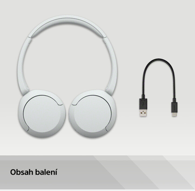 Kufje Sony WH-CH520, të bardha