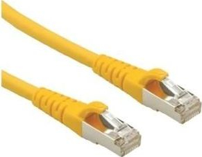 Kабел за мрежа Roline Cat6a, 1m, S/FTP, RJ45 до RJ45, жолт