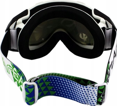 Syze ski SPEED 5092, antifog, unisex, të zeza portokalli