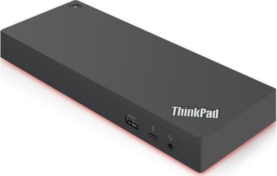 Dok stacionar Lenovo ThinkPad Thunderbolt 3 Dock Gen 2 40AN0135UK për laptop, Thunderbolt 3, me karikim, i zi