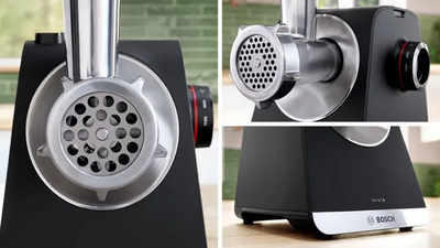Mulli elektrik për mish Bosch Series 6 MFWS650B, 3.5kg/min, 500W, i zi