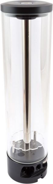 Rezervuar ftohës uji Aqua Computer aqualis PRO 880ml, 300mm, me mbajtëse LED, transparent