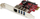 Kontrollor PCIe StarTech X1 (PEXUSB3S3GE), 3x USB 3.0 + Ethernet