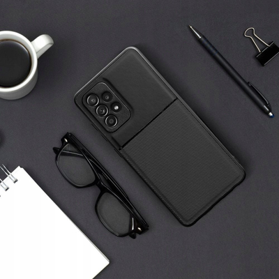 Këllëf telefoni OEM NOBLE për Samsung Galaxy S25 FE, mbrojtës, i zi