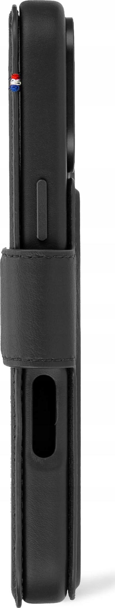 Mbulesë-portofol lëkure Decoded Detachable Wallet, për iPhone 16 Pro, me magnet, e zezë
