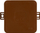 Kuti hermetike sipërfaqësore ViPlast V6, 85x85x41 mm, IP54, kafe