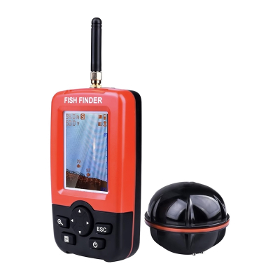 Fishfinder pa tel Flytec XJ-01, ekran 2.8", rreze 100 m, i zi