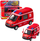 Kamion zjarrfikse lodër Fire Truck, 1:32, me dritë edhe zë, i kuq