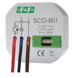 Zbehës i dritave pa memorje F&F SCO-801, 350W