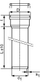 Tub kanalizimi Magnaplast KGEL 160mm, 1m, portokalli