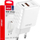 Karikues rrjeti AMiO 04287, 38W, USB C dhe USB, i bardhë