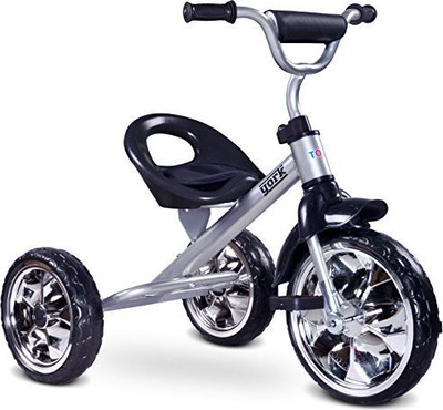 Triçikletë për fëmijë Caretero York Bike, 77 x 48 x 66 cm, e argjendtë