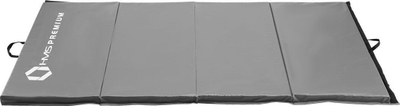Dyshek gjimnastikor palosës HMS MGS01, 240x120x5 cm, gri
