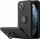 Maskë silikoni OEM Ring Case për iPhone 11 Pro, me unazë 360°, me xham mbrojtës 9H, e zezë