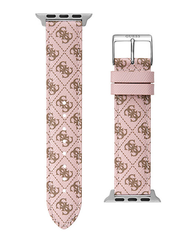 Rrip dore Guess, për Apple Watch (38–41 mm), rozë